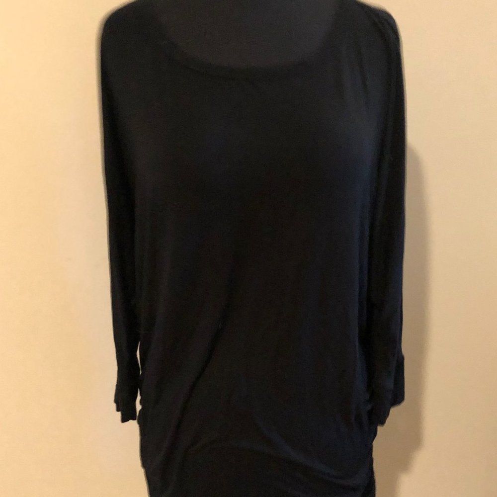 Black Long Sleeve Top 5152 XL NWT Boutique